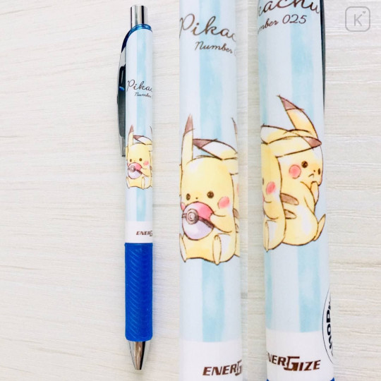 Japan Pokemon EnerGize Pencil - Pikachu / Simple - 2