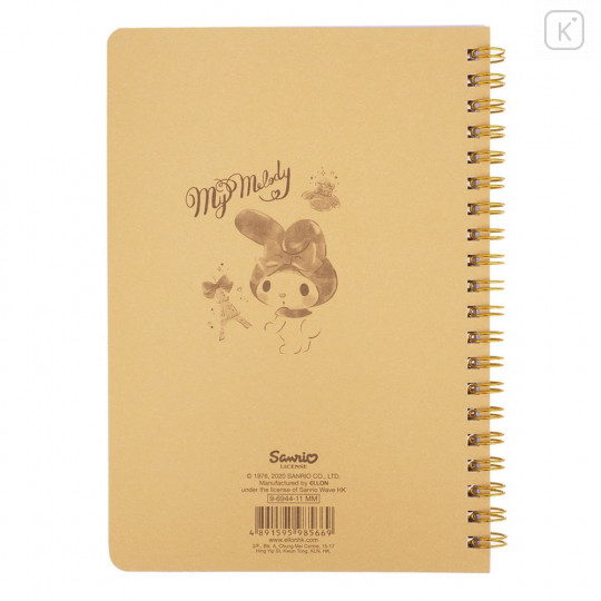 Sanrio B6 Twin Ring Notebook - My Melody - 2