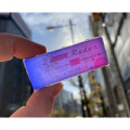 Japan Seed Sun Radar Color Changing Transparent Eraser - Pink to Violet - 4