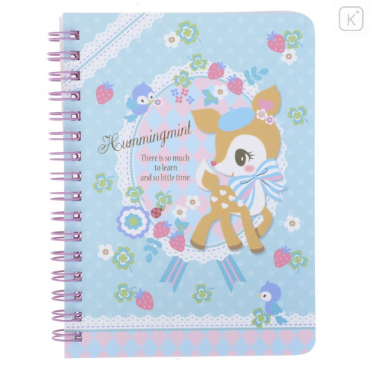 Sanrio A6 Twin Ring Notebook - Hummingmint - 1
