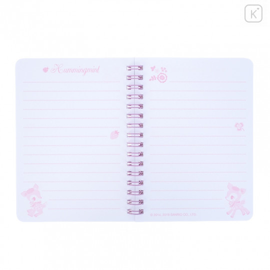 Sanrio A6 Twin Ring Notebook - Hummingmint - 3