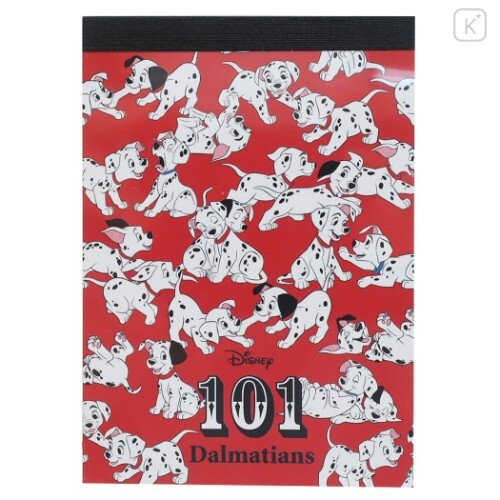 Japan Disney Mini Notepad - 101 Doggy Dilemmas - 1