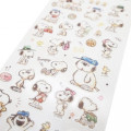 Japan Peanuts Fluffy Sketch Stickers - Snoopy - 2