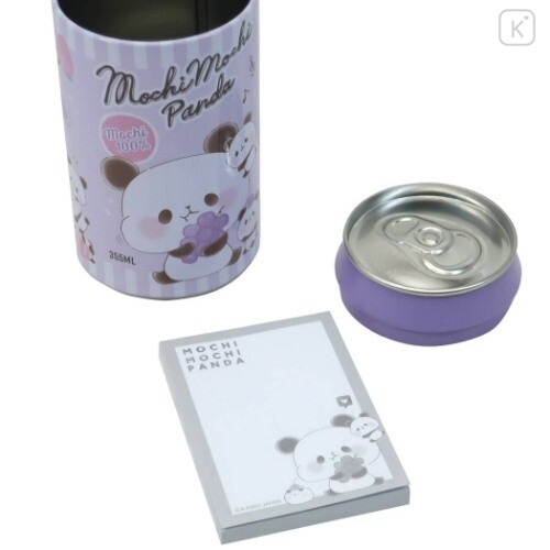Japan Mochi Mochi Panda Mini Notepad with Can - Drink Can - 3