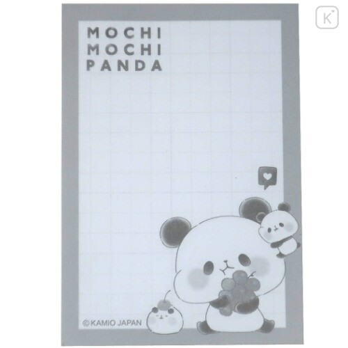 Japan Mochi Mochi Panda Mini Notepad with Can - Drink Can - 4