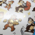 Japan Disney Upbeat Friends Stickers - Chip & Dale - 2