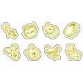 Japan Disney Peripetta Roll Sticker - Winnie the Pooh / Gold - 4