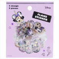 Japan Disney Seal Flake Sticker - Minnie : Unicorn - 1
