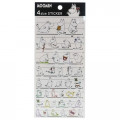 Japan Moomin 4 Size Sticker - Moomintroll - 1