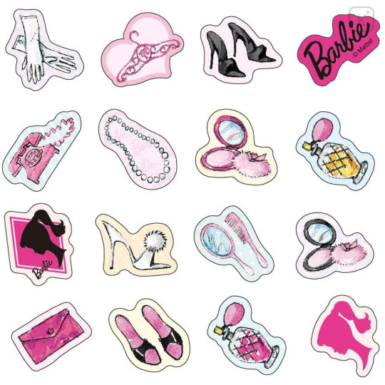Japan Barbie Peripetta Roll Sticker - 5
