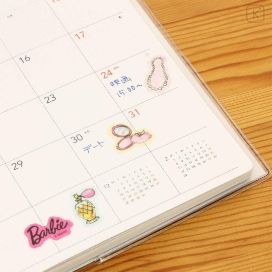 Japan Barbie Peripetta Roll Sticker - 8