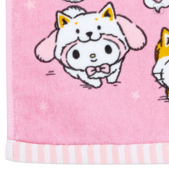 Japan Sanrio Handkerchief Petit Towel - Shiba Inu Cosplay - 3