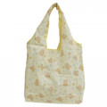 Japan San-X Smart Eco Shopping Bag - Rilakkuma / Light Yellow - 1