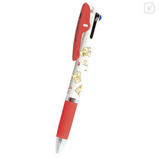 Japan Pokemon Jetstream 3 Color Multi Ballpoint Pen - Pikachu : Flyer - 1