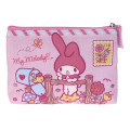 Sanrio 2 Pocket Zip Pouch - My Melody - 2