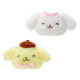 Japan Sanrio Mascot Hair Clip 2pcs Set - Pompompurin / 25th Anniversary