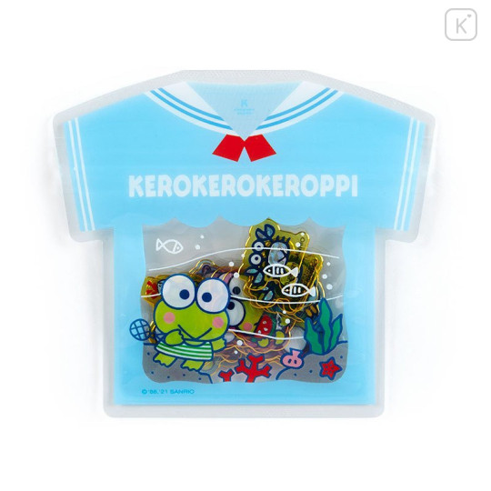 Japan Sanrio Summer T-shirt Sticker - Keroppi - 1