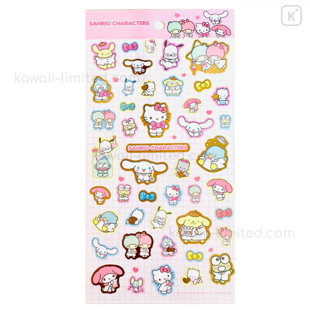 Sanrio Characters Kiratto Mark Stickers - Kawaii Panda - Making