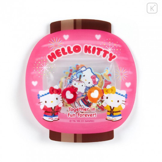 Japan Sanrio Summer Lantern Sticker - Hello Kitty - 1