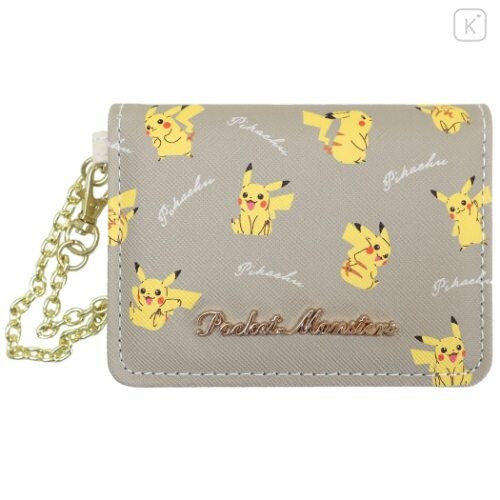 Pokemon Pass Case Card Holder - Pikachu - 1