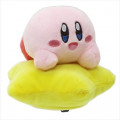 Japan Kirby Plush with Star - Big Smile - 1
