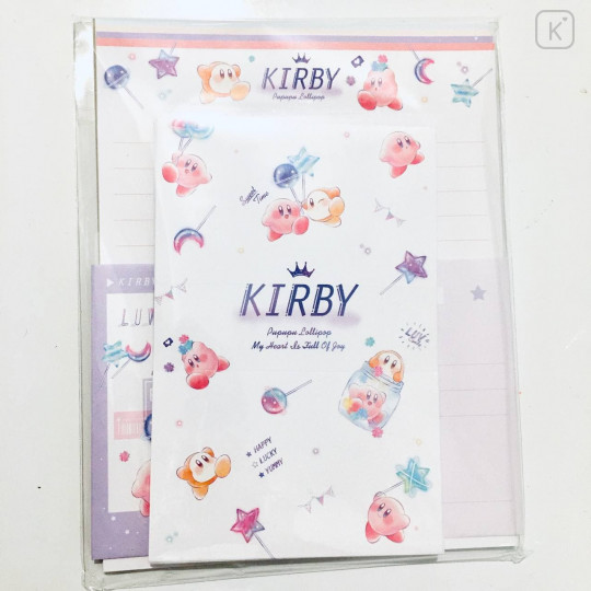 Japan Kirby Volume Up Letter Set - Lollipop - 1