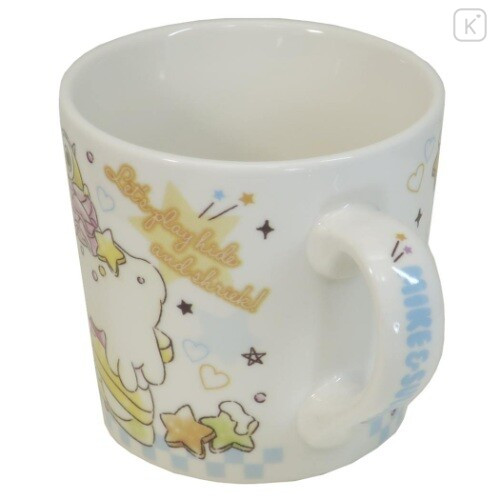 Japan Disney Ceramic Mug - Monster Company Colorful Cake - 3