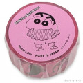 Japan Crayon Shin-chan Washi Paper Masking Tape - Shinnosuke Pink - 1