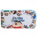 Japan Crayon Shin Chan Flat Pouch - Shinnosuke Cosplay White - 1