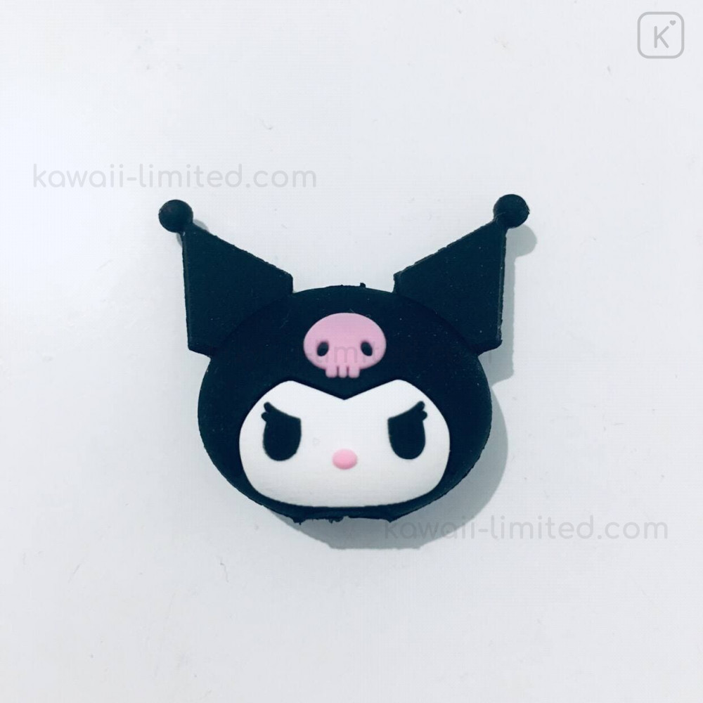 1pcs Cute Kuromi Head Mobile Phone Cable Protector