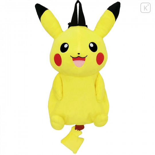 Japan Pokemon Plush Backpack - Pikachu - 1