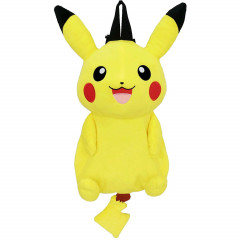 Japan Pokemon Plush Backpack - Pikachu