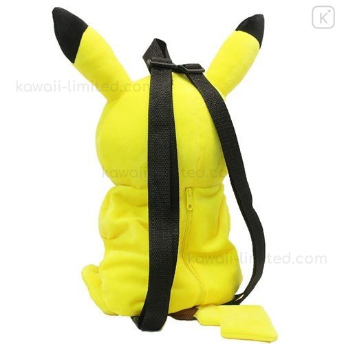 pikachu plush backpack