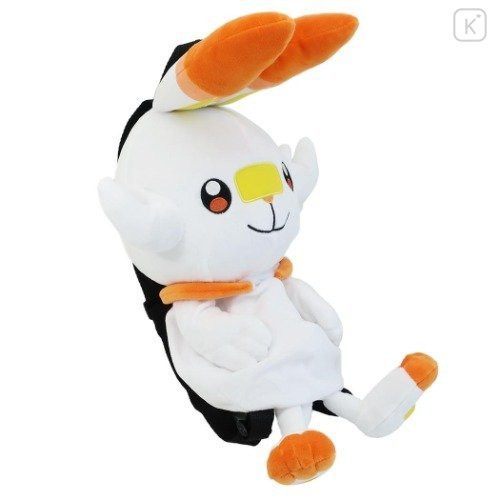 Japan Pokemon Plush Backpack - Scorbunny - 2