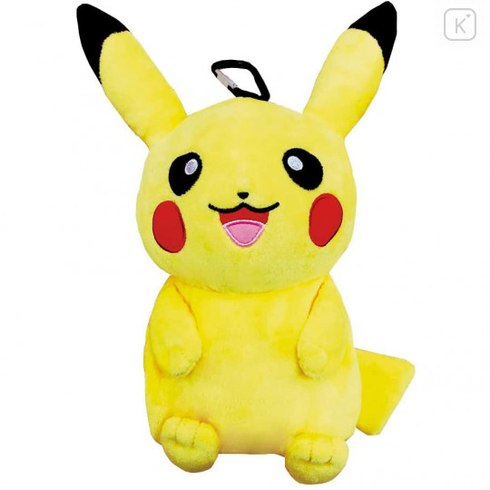 Japan Pokemon Mini Pouch - Pikachu Plush - 1