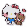 Japan Sanrio Vinyl Sticker - Hello Kitty / Heart Series - 1