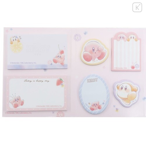 Japan Kirby Sticky Notes Set - Happy Day with Waddle Dee - 4