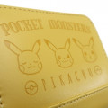 Japan Pokemon Bi-Fold Wallet - Pikachu Face Yellow - 5