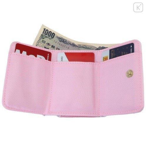Japan Snoopy Bi-Fold Wallet - Pink & Flora - 2