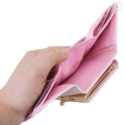 Japan Snoopy Bi-Fold Wallet - Pink & Flora - 3