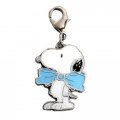 Japan Snoopy Key Charms - Blue Ribbon - 1