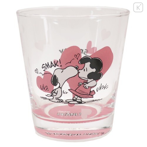 Japan Snoopy Glass - Lucy Pink - 1