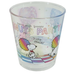 Japan Snoopy Glass - Rainbow Dance