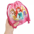Japan Disney Drawstring Bag - Princess Pink - 2