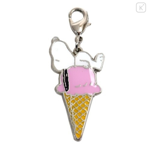 Japan Snoopy Key Charms - Ice Cream - 1