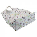 Japan Snoopy Eco Shopping Bag with Mini Bag - Light Grey - 3