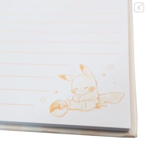 Japan Pokemon Twin Ring A6 Notebook - Pikachu / Afternoon - 3