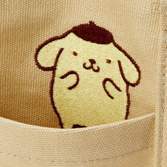 Japan Sanrio Canvas Handbag - Pompompurin - 3