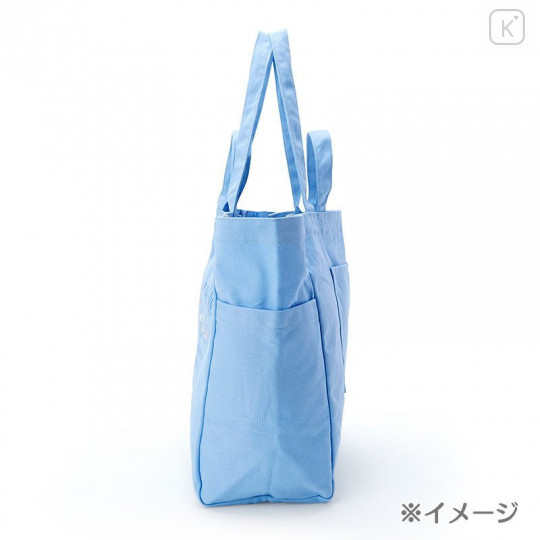 Japan Sanrio Canvas 2way Tote Bag - Hello Kitty - 3