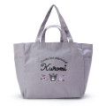 Japan Sanrio Canvas 2way Tote Bag - Kuromi - 1